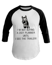 Horse 2021 Trailer Baseball Tee tile
