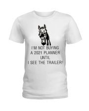 Horse 2021 Trailer Ladies T-Shirt tile