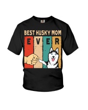 Best husky mom ever Youth T-Shirt thumbnail