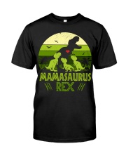 Vintage Retro 3 Kids Mamasaurus Lover Premium Fit Mens Tee tile