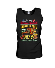 Quilting Fabric Dream World Unisex Tank tile