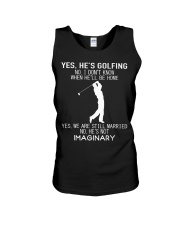 Golfs Not Imaginary Unisex Tank tile