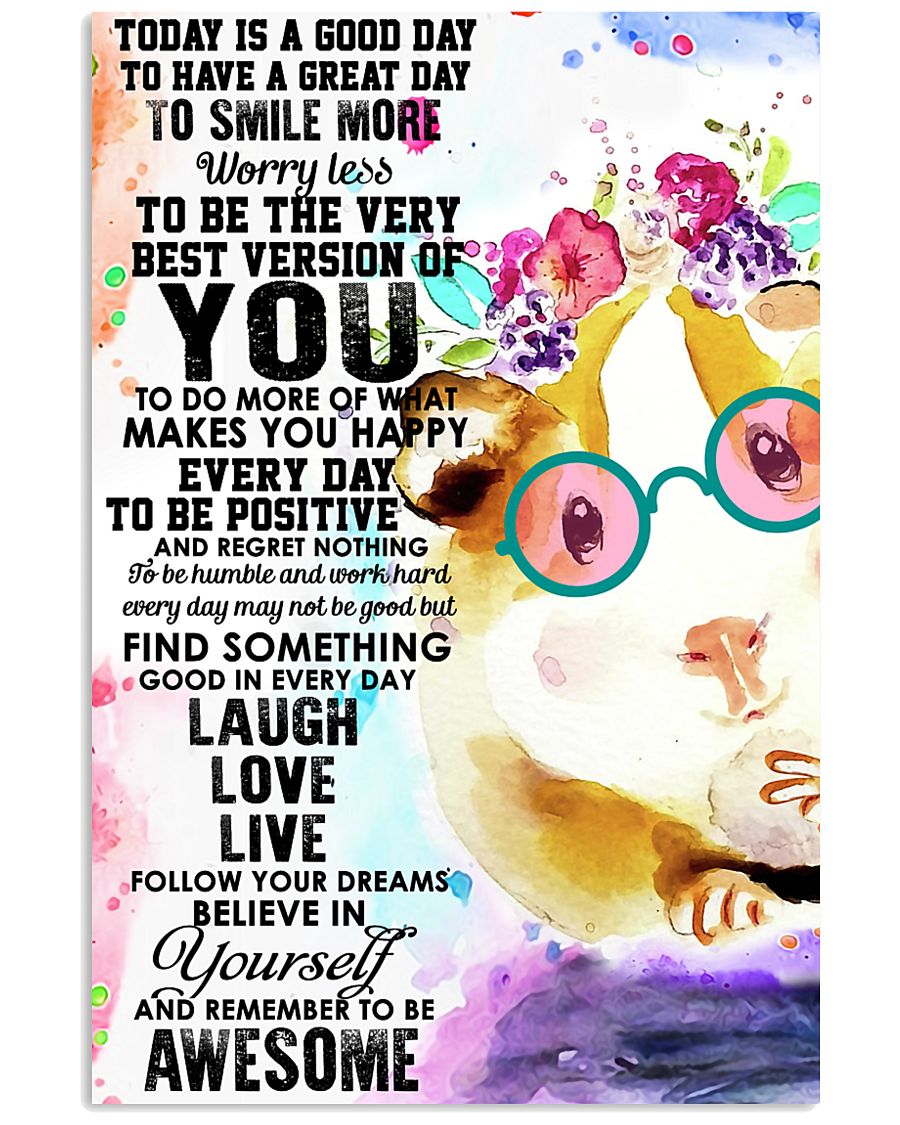 Guinea Pigs Good Day 11x17 Poster
