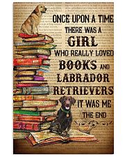Labrador Retrievers And Books 11x17 Poster front