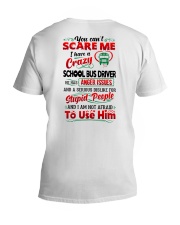 School Bus Driver Crazy V-Neck T-Shirt tile