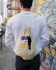 National Korean war veterans armistice day bag Drawstring Bag lifestyle-drawstringbag-front-1
