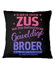 IK BEN DE TROTSE ZUS Square Pillowcase tile