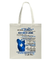 AN MEINE TOCHTER Tote Bag tile