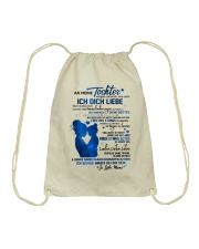 AN MEINE TOCHTER Drawstring Bag tile