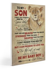 TO MY SON 20x30 Gallery Wrapped Canvas Prints front