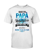QUESTO PAPA MERAVIGLIOSO Classic T-Shirt front