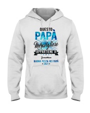 QUESTO PAPA MERAVIGLIOSO Hooded Sweatshirt tile
