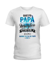 QUESTO PAPA MERAVIGLIOSO Ladies T-Shirt tile