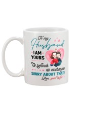 I AM YOURS Mug back