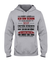 SORRY LADIES ICH BIN SCHON Hooded Sweatshirt tile