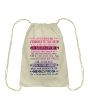 JA ICH BIN EINE VERRUCKTE TOCHTER Drawstring Bag tile
