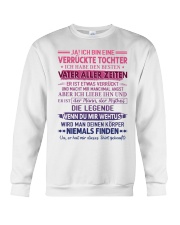 JA ICH BIN EINE VERRUCKTE TOCHTER Crewneck Sweatshirt tile
