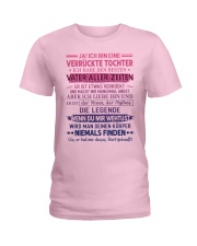 JA ICH BIN EINE VERRUCKTE TOCHTER Ladies T-Shirt front