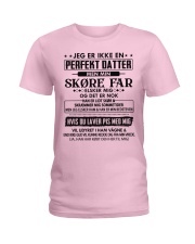 JEG ER IKKE EN PERFEKT DATTER Ladies T-Shirt front