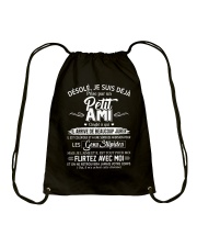 DESOLE JE SUIS DEJA Drawstring Bag tile
