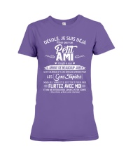 DESOLE JE SUIS DEJA Premium Fit Ladies Tee tile