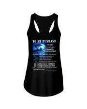 TO MY HUSBAND Ladies Flowy Tank tile