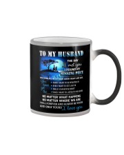 TO MY HUSBAND Color Changing Mug tile