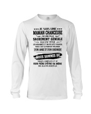 JE SUIS UNE MAMAN CHANCEUSE Long Sleeve Tee tile