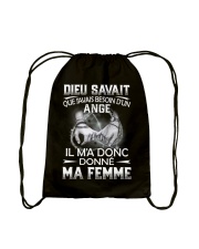DIEU SAVAIT QUE J'AVAIS BESOIN D'UN ANGE Drawstring Bag tile