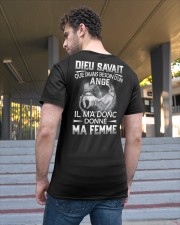 DIEU SAVAIT QUE J'AVAIS BESOIN D'UN ANGE Classic T-Shirt apparel-classic-tshirt-lifestyle-back-48