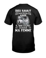 DIEU SAVAIT QUE J'AVAIS BESOIN D'UN ANGE Classic T-Shirt back