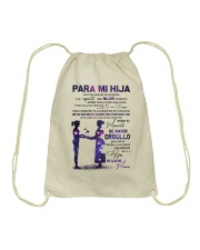 PARA MI HIJA Drawstring Bag tile