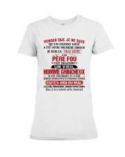 JE SUIS LA FILLE GATEE Premium Fit Ladies Tee front