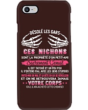 DESOLE LES GARS Phone Case tile