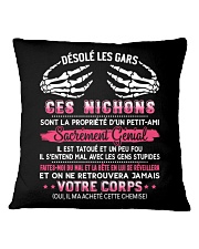 DESOLE LES GARS Square Pillowcase tile