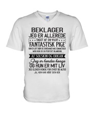 BEKLAGER JEG ER ALLEREDE V-Neck T-Shirt tile