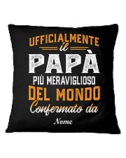 UFFICIALMENTE IL PAPA PIU MERAVIGLIOSO DEL MONDO Square Pillowcase tile