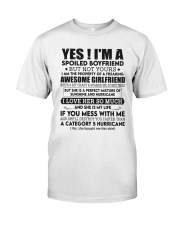 I'M A SPOILED BOYFRIEND Premium Fit Mens Tee tile