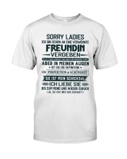 SORRY LADIES Classic T-Shirt front