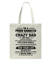 I'M A PROUD DAUGHTER Tote Bag tile