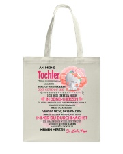 AN MEINE TOCHTER Tote Bag tile
