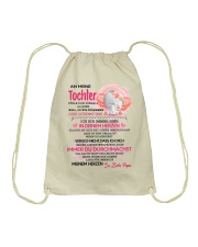 AN MEINE TOCHTER Drawstring Bag tile