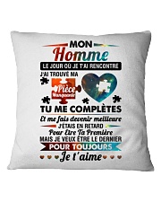 MON HOMME Square Pillowcase tile