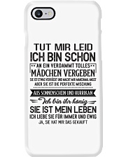 TUT MIR LEID ICH BIN SCHON Phone Case tile