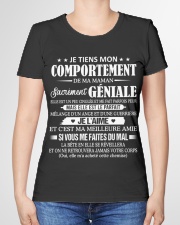 JE TIENS MON COMPORTEMENT Premium Fit Ladies Tee garment-premium-tshirt-ladies-front-01