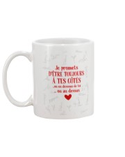 JE PROMETS D'ETRE TOUJOURS Mug back