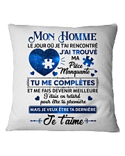 MON HOMME Square Pillowcase tile