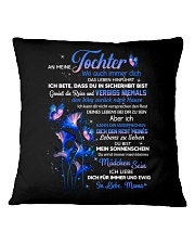 AN MEINE TOCHTER Square Pillowcase tile
