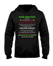 POUR MON PAPA Hooded Sweatshirt tile