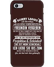 SORRY LADIES Phone Case tile